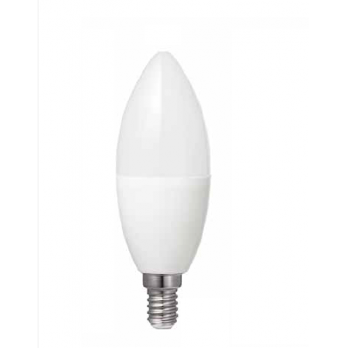 Obrázok pre LED žiarovka E14 8W/650lm ICD , svieca C37 , Neutrálna biela