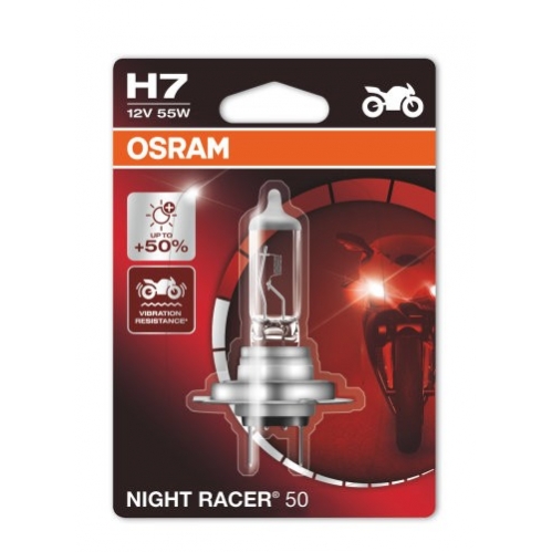 Obrázok pre OSRAM Autožiarovka H7 NIGHT RACER 50 +50% svietivosti