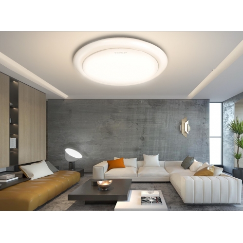 Obrázok pre Led Ceiling kruhový biely LIGHT03 24W/1600lm , 400mm , Teplá biela