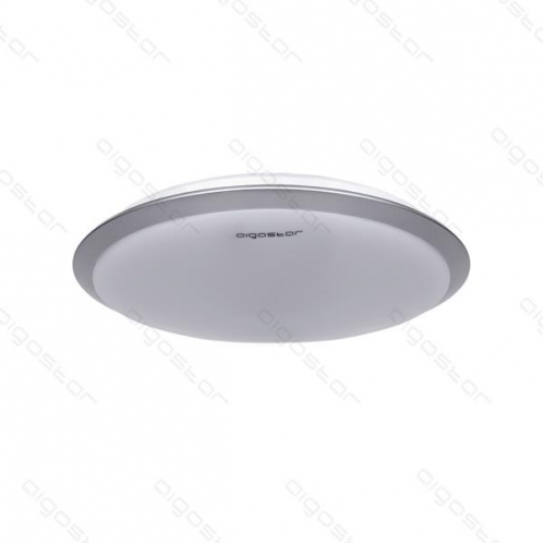 Obrázok pre Led Ceiling kruhový strieborný LIGHT09 24W/1800lm , 380mm , Neutrálna biela