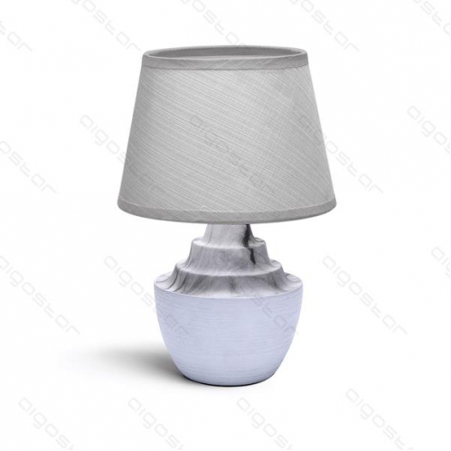 Obrázok pre Stolná lampa keramická 16 Sivá , E14 