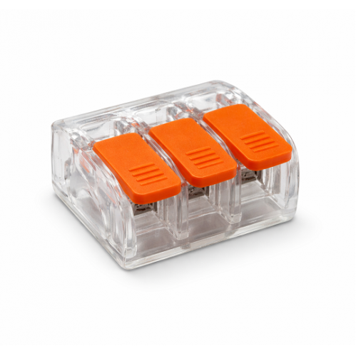 Obrázok pre Spojovacia svorka zaklapávacia 3x4mm2