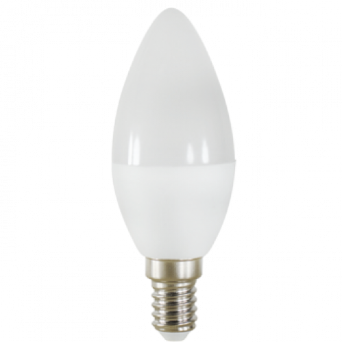 Obrázok pre LED žiarovka E14 8W/640lm ICD , svieca , Teplá biela