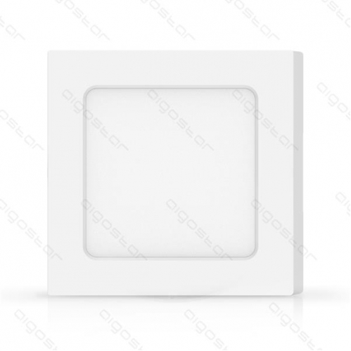 Obrázok pre Led Panel štvorcový biely prisadený 6W/370lm 122mm IK03 Teplá biela - Back lit