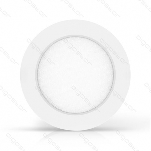 Obrázok pre Led Panel kruhový biely prisadený 6W/420lm 123mm IK03 Studená biela - Back lit