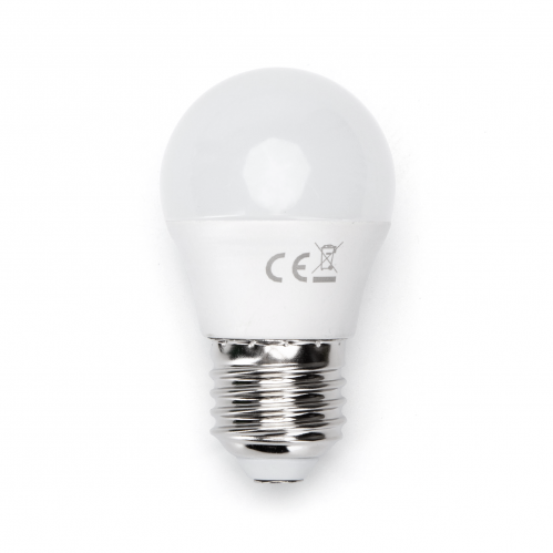 Obrázok pre LED žiarovka E27 4,9W/420lm , glóbus G45 , Teplá biela