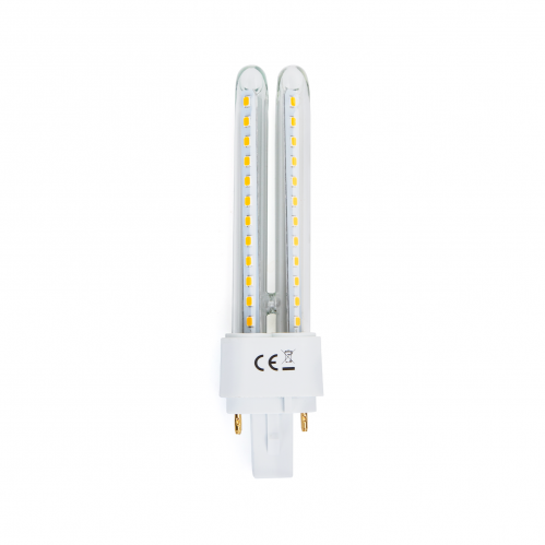Obrázok pre LED žiarovka PLC 11W/1070lm , 2U , Teplá biela