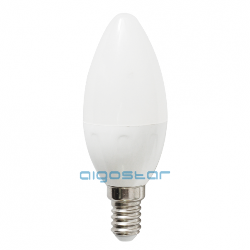 Obrázok pre LED žiarovka E14 3W/255lm , svieca C37 , Studená biela
