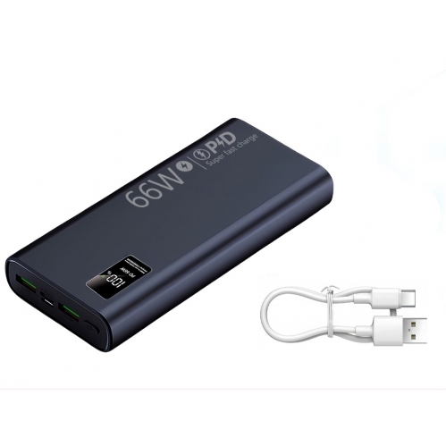Obrázok pre Power Banka 66W, Čierna 