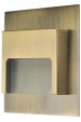 Obrázok pre Schodové svietidlo štvorcové ONTARIO - mosadz , 1,5W , 12V , teplá