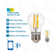 Obrázok pre SMART LED žiarovka E27 4,5W/470lm , glóbus G45 , CCT Bluetooth Mesh, 2ks