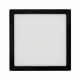 Obrázok pre Led Panel štvorcový čierny prisadený 18W/1440lm 170mm Neutrálna biela