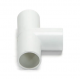 Obrázok pre Spojka T PVC na trubku 20mm, biela
