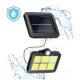 Obrázok pre LED Reflektor PRISM 1,5W IP44 Studená biela so solárnym panelom a diaľkovým ovládaním