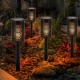 Obrázok pre Solárna LED lampa FLAMI AZURO záhradná lampa živý plameň