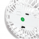Obrázok pre Prenosný stolný ventilátor 4W s LED osvetlením