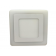 Obrázok pre Led Panel štvorcový modro biely 3+3W/240+240lm 105mm Studená biela s modrou svietiacou obrubou