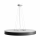 Obrázok pre LED Ceiling kruhový biely NYMPHEA OPTIMA BLACK 65W/7800lm 600mm , IP20, CCT