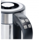 Obrázok pre Rýchlovarná kanvica s filtrom 1,7L , nerez,čierna - 2200W