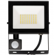 Obrázok pre LED reflektor 30W/2700lm , so senzorom , Studená biela