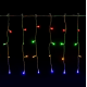 Obrázok pre LED Vianočné osvetlenie - cencúle, 400 diód, 20m, IP44, 230V - Multicolor - 8 módov svietenia