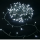 Obrázok pre LED Vianočné osvetlenie - reťaz, 150 diód, 15m, IP44, 230V - Studená biela - 8 módov svietenia
