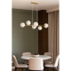 Obrázok pre Závesný luster 6xE27/230V/Zlatá