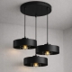 Obrázok pre SISU BLACK Závesný luster 3xE27/230V/Čierna