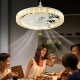 Obrázok pre LED svietidlo/žiarovka E27 60W s ventilátorom, 310mm , CCT , s diaľkovým ovládaním