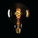 Obrázok pre Kanlux LED žiarovka Vintage Amber E27 4W/250lm , G125 XLED , Teplá biela