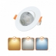 Obrázok pre Led Panel kruhový biely nastaviteľný 3W/5W/7W 450lm , 90mm, CCT