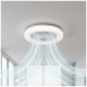 Obrázok pre Stmievateľné LED svietidlo s ventilátorom VENTELUX 24W+15W/1550lm , 450mm , CCT , s diaľkovým ovládaním