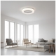 Obrázok pre Stmievateľné LED svietidlo s ventilátorom VENTELUX 24W+15W/1550lm , 450mm , CCT , s diaľkovým ovládaním