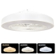 Obrázok pre Stmievateľné LED svietidlo s ventilátorom 20W/2000lm , 500mm , CCT , s diaľkovým ovládaním