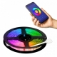 Obrázok pre SMART KOMPLET RGB LED pás prachuvzdorný IP20 , RGBled5050 - 10m + zásuvkový napájací zdroj 12V , 1.5A + diaľkové ovládanie
