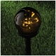 Obrázok pre Solárna LED lampa GLOBE záhradná lampa, Teplá biela
