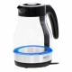 Obrázok pre Rýchlovarná sklenená kanvica - 1,7L , sklo,čierna - 2200W