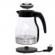 Obrázok pre Rýchlovarná sklenená kanvica - 1,7L , sklo,čierna - 2200W