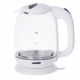 Obrázok pre Rýchlovarná sklenená kanvica - 1,7L , sklo,biela - 2200W
