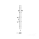 Obrázok pre LED pás vodeodolný IP65 10w/m , 320COB/m , 950Lm/m , 24V DC - Neutrálna biela - 1m