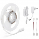 Obrázok pre KOMPLET LED pás prachuvzdorný IP20 4,8W/510lm, SMD2835-30 - 3m - Teplá biela + zásuvkový napájací zdroj 12V s vypínačom
