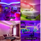 Obrázok pre KOMPLET LED pás vodeodolný IP65 24W, SMD5050-30 - 3m - RGB + zásuvkový napájací zdroj 12V s diaľkovým ovládaním
