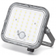 Obrázok pre Solárny LED Reflektor 80W/800lm IP66 Studená biela so senzorom a diaľkovým ovládaním