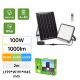 Obrázok pre Solárny LED Reflektor 100W/1000lm IP66 CCT s diaľkovým ovládaním