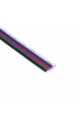 Obrázok pre Kábel 5-žilový RGBW 5x0,5mm2 pre napájanie LED pásov 1m