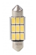 Obrázok pre LED Autožiarovka LB815W DUO - C5W 36mm 9xSMD5630 CANBUS , biela