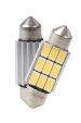 Obrázok pre LED Autožiarovka LB815W DUO - C5W 36mm 9xSMD5630 CANBUS , biela