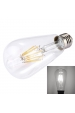 Obrázok pre LED žiarovka Vintage E27 8W/800lm , ST64 8x LED vlákno , teplá = 80W