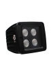 Obrázok pre Homologizovaný prídavný svetlomet , svetelná rampa Flood Light A 20W , 4xCREE , Black Series , 82mm