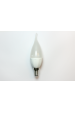 Obrázok pre LED žiarovka E14 4W/340lm , plameň CL37 , Studená biela 